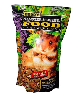 Buddy Hamster and Gerbil Food 570 gm