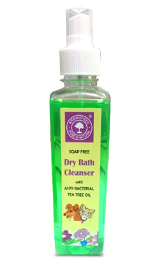 Aromatree Soap Free Dry Bath Cleanser For Pets 240 ml