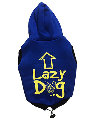 Dog Hoodie Lazy Dog For Medium And Large Dogs S24