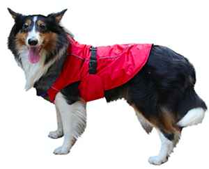 Imported Dog Jacket Red XXXL For Large Dogs